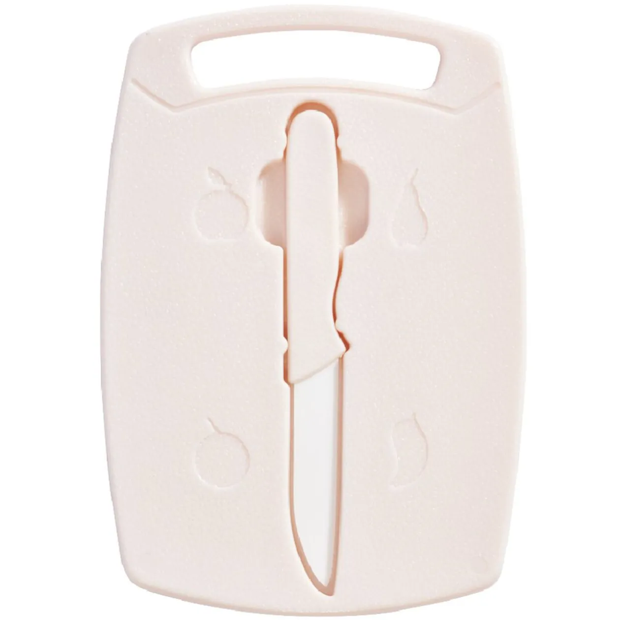 Planche à découper et couteau 2 en 1