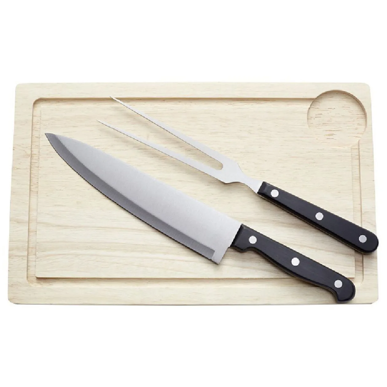 Planche à découper et ustensiles