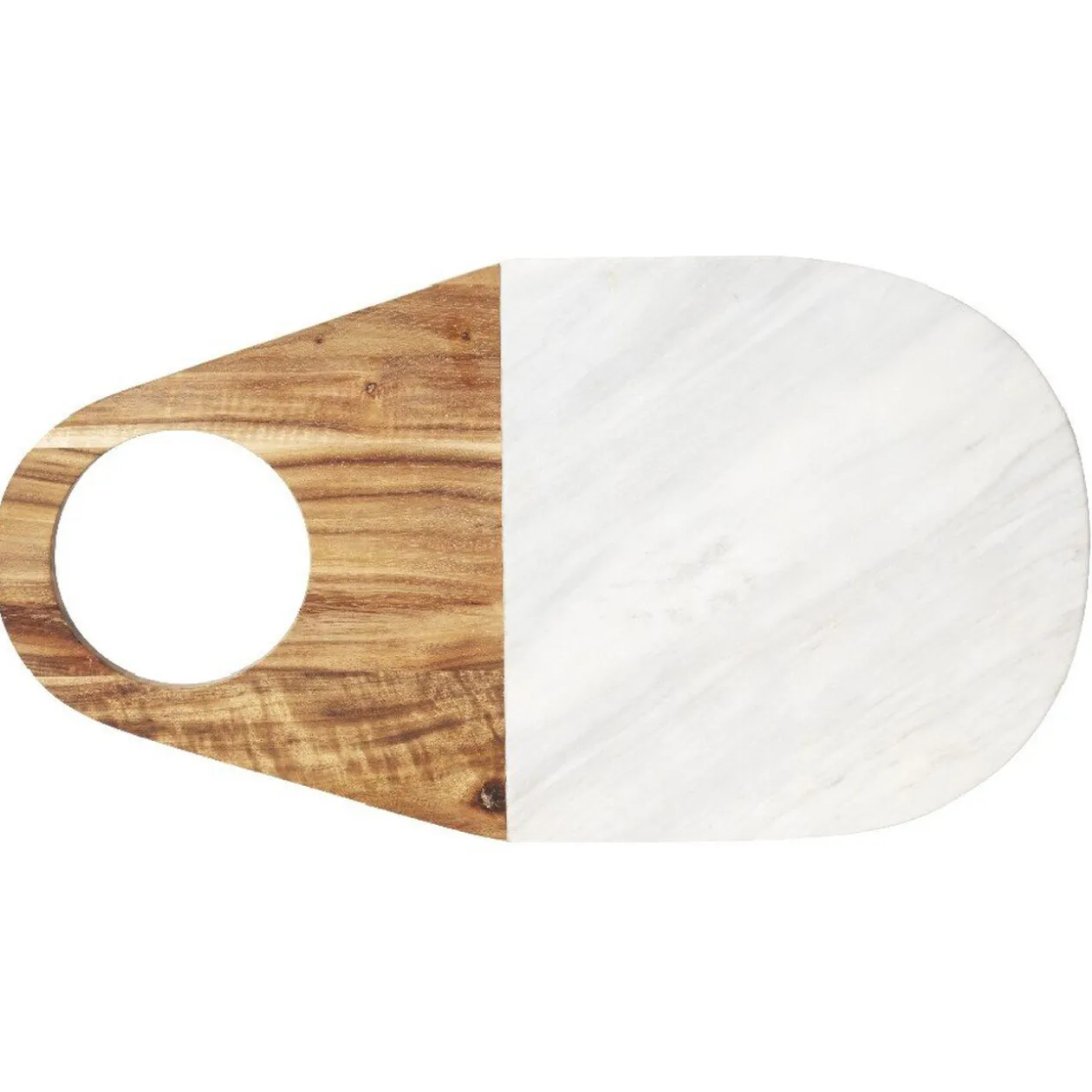 Planche à découper marbre et bois