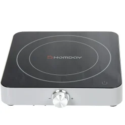 Plaque à induction noire et blanche Trisa 1 800 W