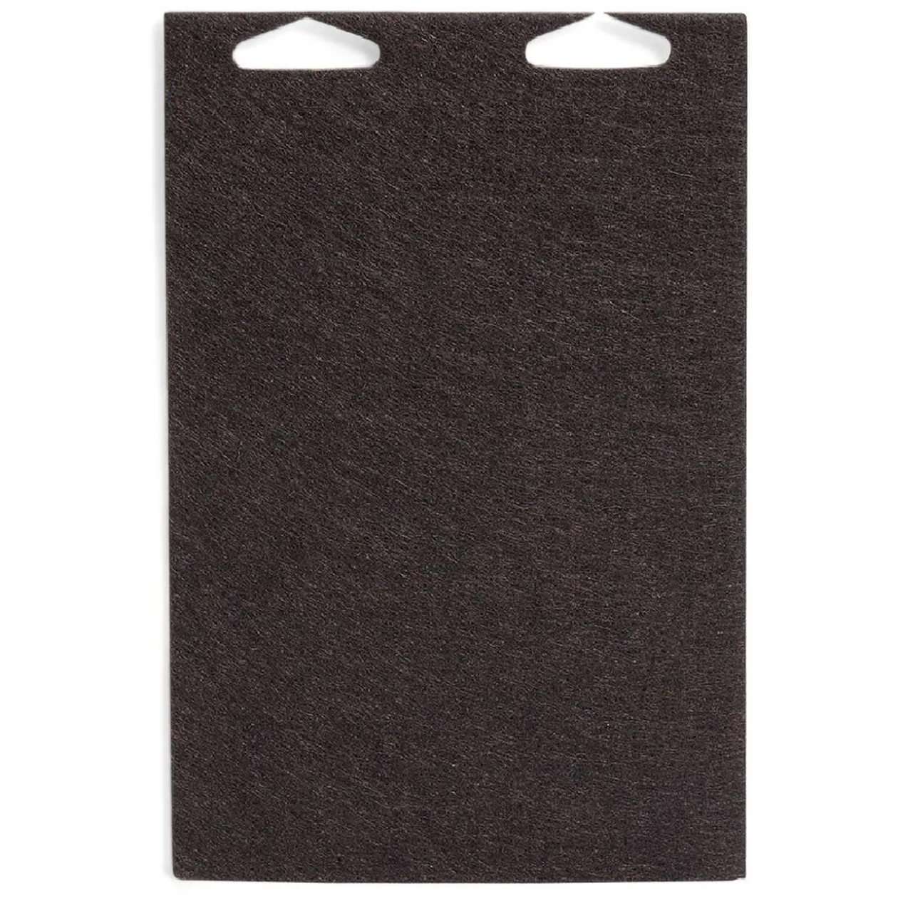 Plaque en feutre adhésif marron 150x230 mm