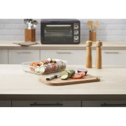 Plat à four avec planche multifonction