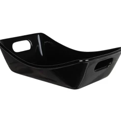 Plat à four avec poignées noir à servir