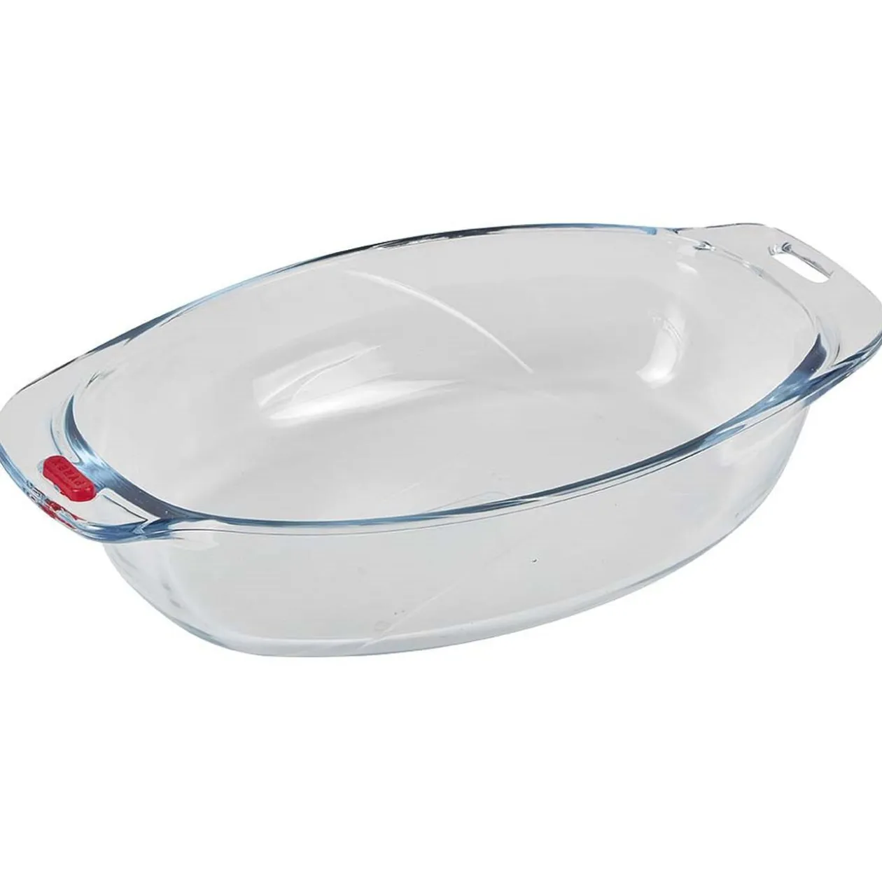 Plat à four Pyrex ovale transparent 1,8L