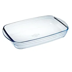 Plat à four rectangle verre