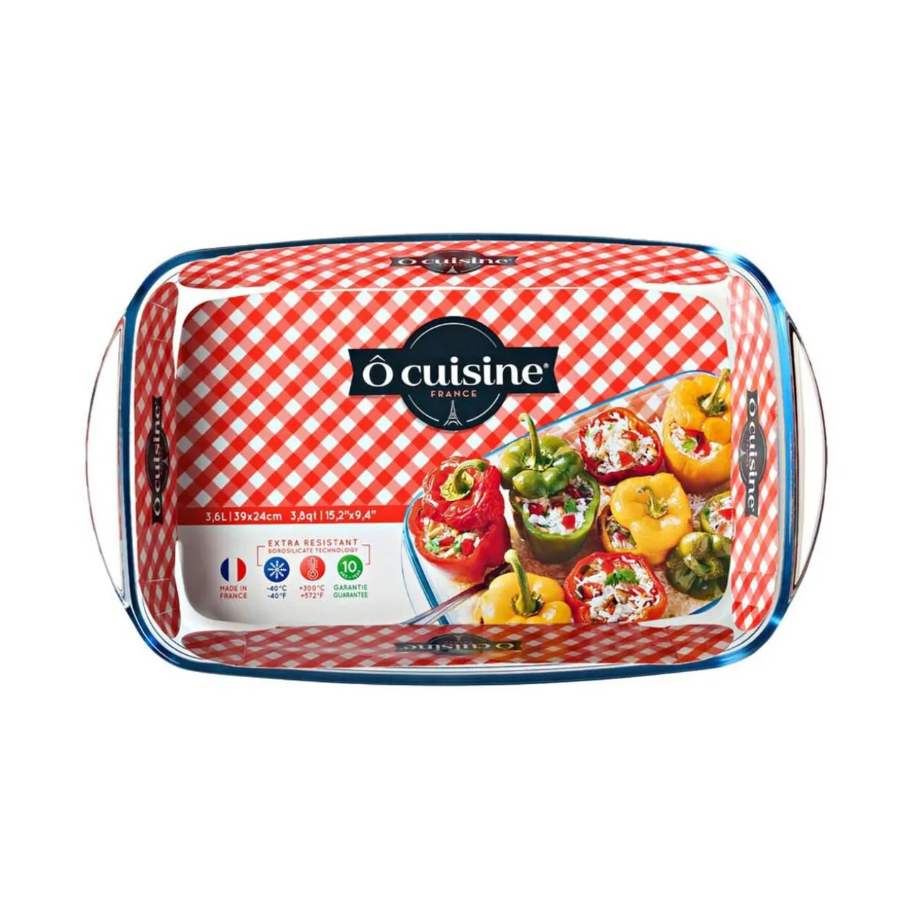 Plat à four rectangulaire