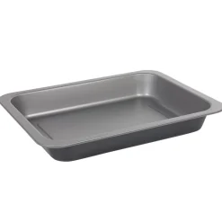 Plat à four rectangulaire gris revêtement anti adhérent
