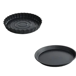 Plat à tarte décors différents x 2