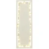 Plat de présentation à LED 30x12cm bois beige