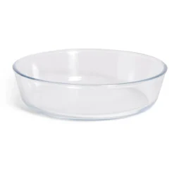 Plat en verre borosilicate x2 - Ø22,6cm et Ø27cm