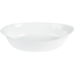Plat four verre smart cuisine Luminarc blanc x 3