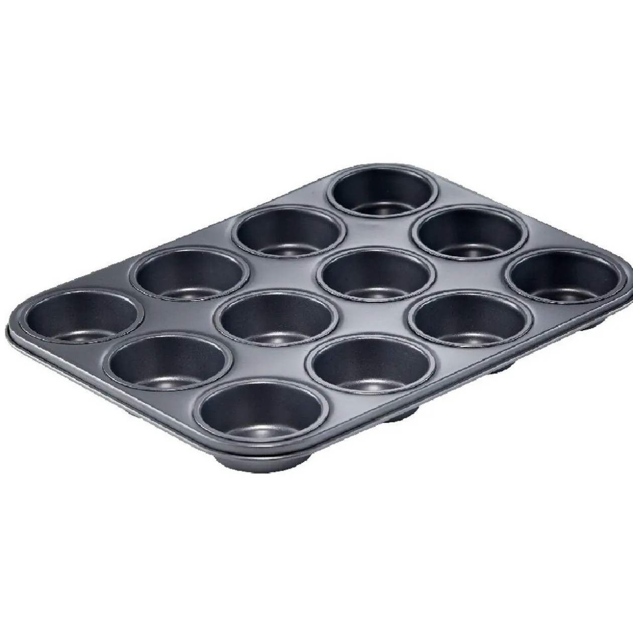 Plat gris carbone en métal x4