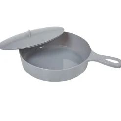 Plat gris micro onde