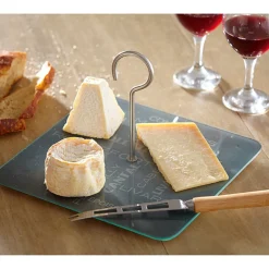 Plateau à fromage et couteau