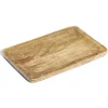 Plateau rectangulaire en bois 30x20x1,5cm