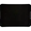 Plateau rectangulaire noir