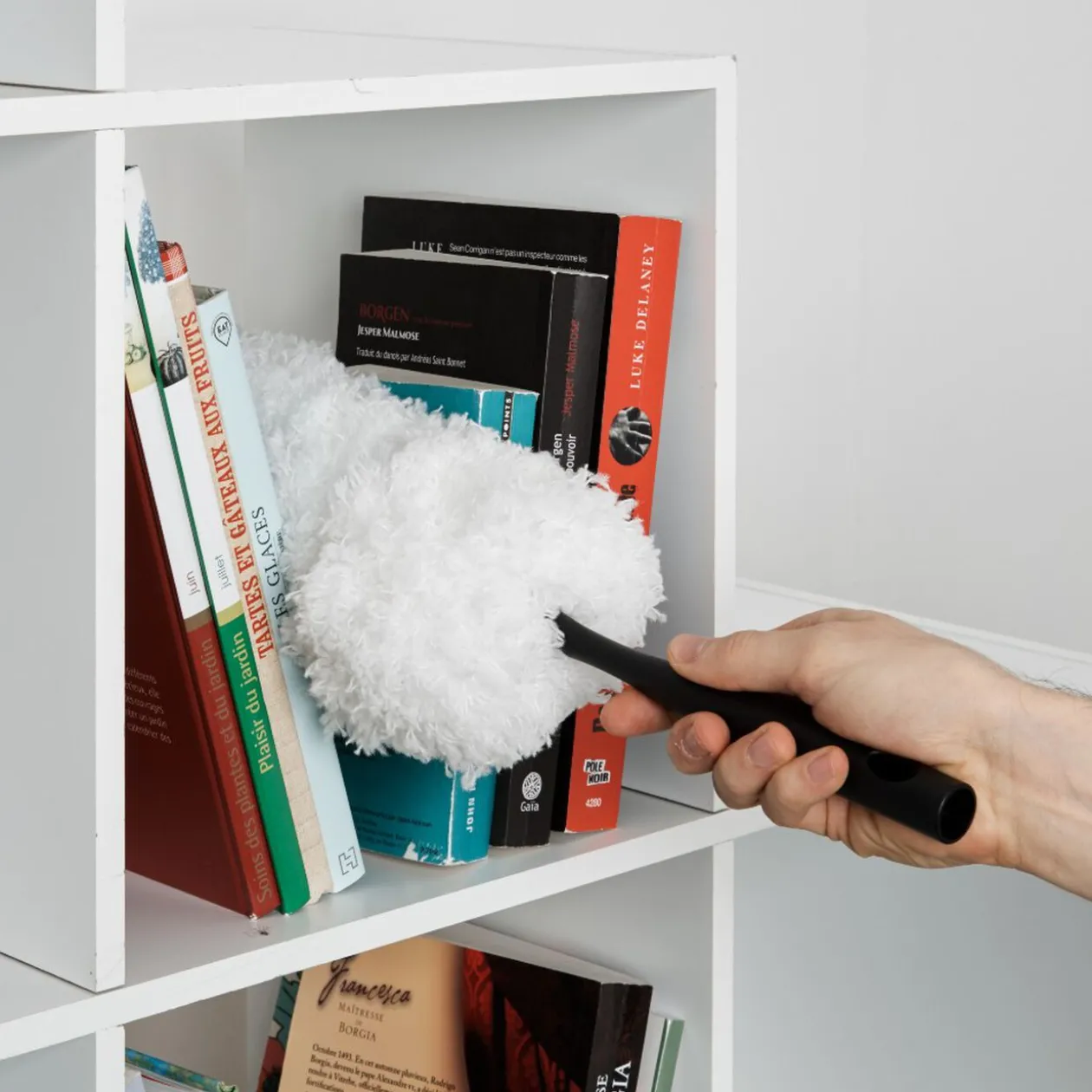 Plumeau télescopique