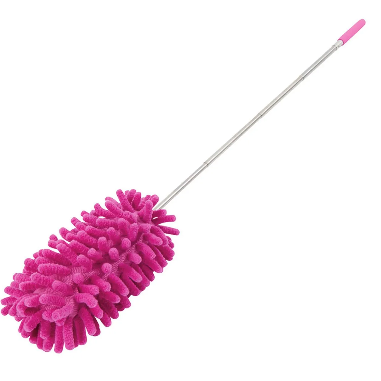 Plumeau télescopique en microfibre coloré