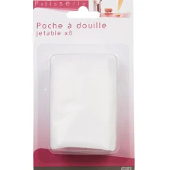 Poche à douille jetable x8