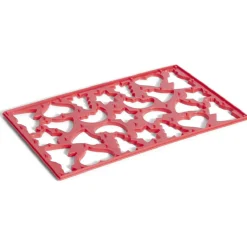 Pochoir à pâtisserie Noël 7 formes 22x37cm