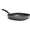 Poêle grill antiadhésif 26 cm noir