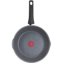Poêle sauteuse Tefal Mineralia Force aluminium moucheté gris noir ø 26 cm
