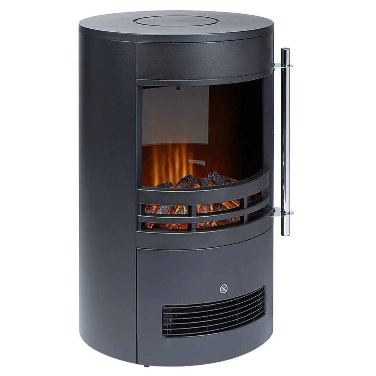 Poêle soufflant 2en1 Homday déco effet flamme