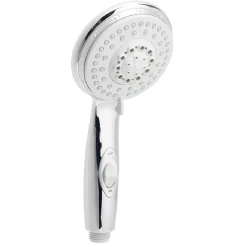 Pommeau de douche multifonctions métal avec tuyau