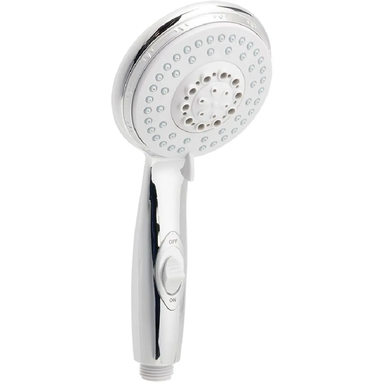 Pommeau de douche multifonctions métal avec tuyau