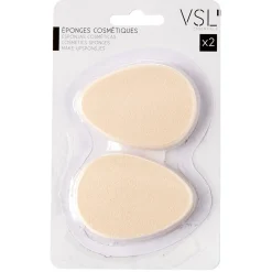 Éponge à maquillage x2