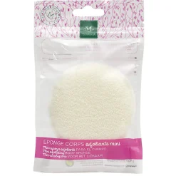 Éponge corps ovale blanche