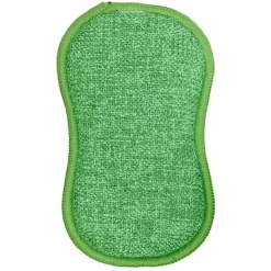 Éponge microfibre multicolore x4 - 16x9cm