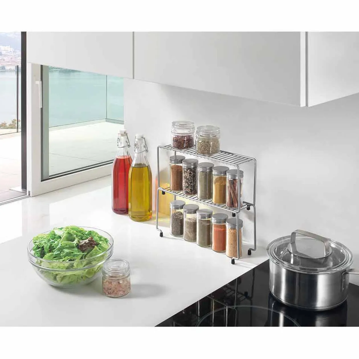 Pont de rangement Metaltex superposable x2