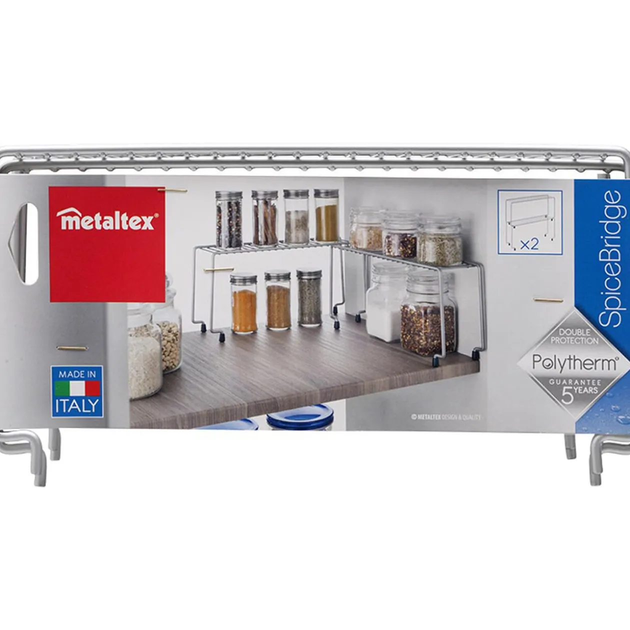 Pont de rangement Metaltex superposable x2