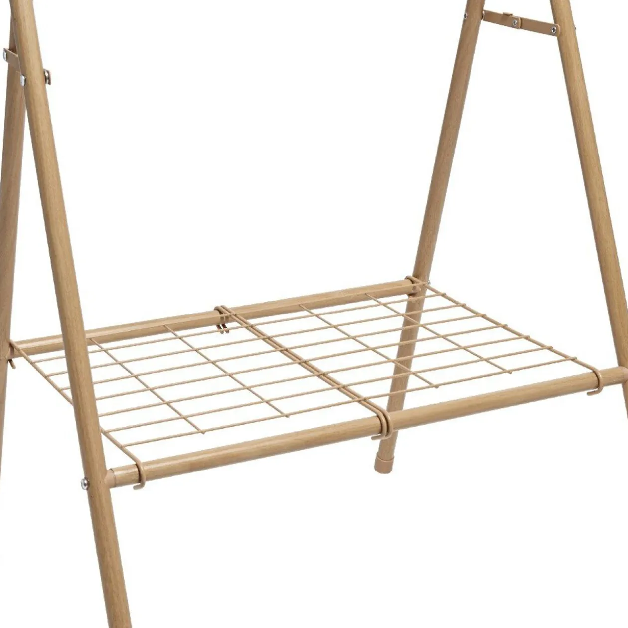 Portant double imitation bois