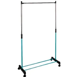 Portant simple à roulettes L. 96 cm