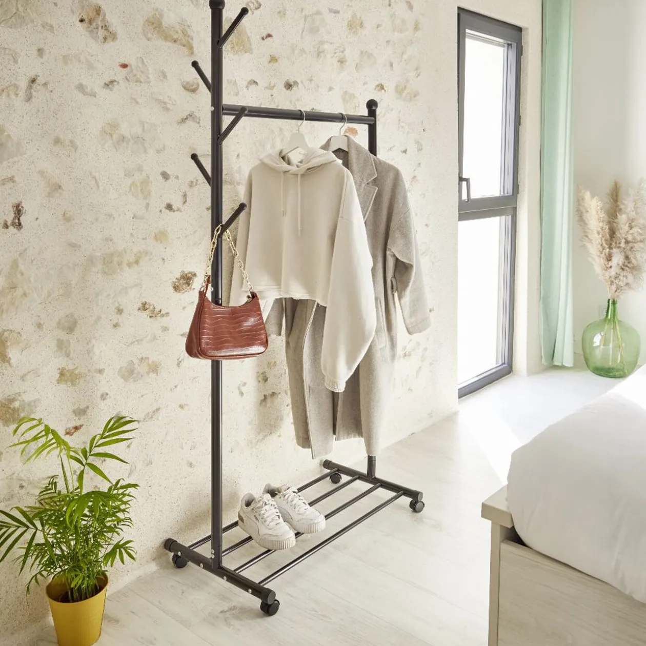 Portant vêtements 3 en1