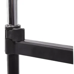 Portant vêtements double noir