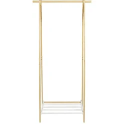 Portant vêtements en bambou