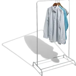 Portant vêtements simple blanc