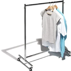 Portant vêtements simple charge lourde gris