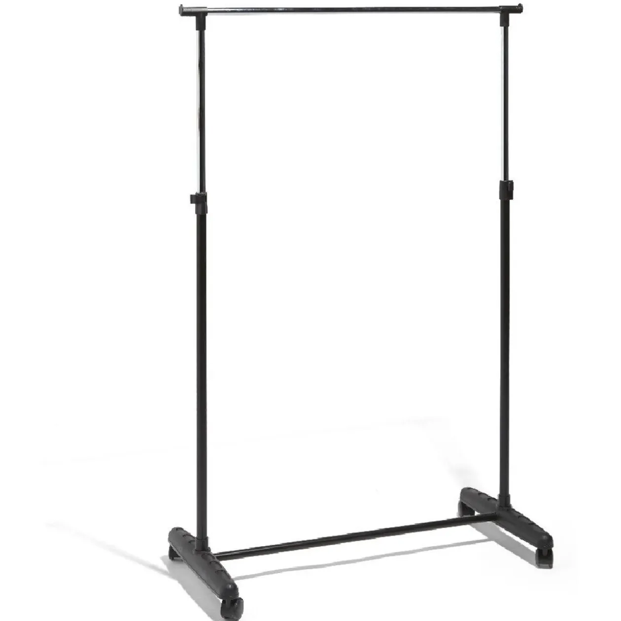 Portant vêtements simple noir