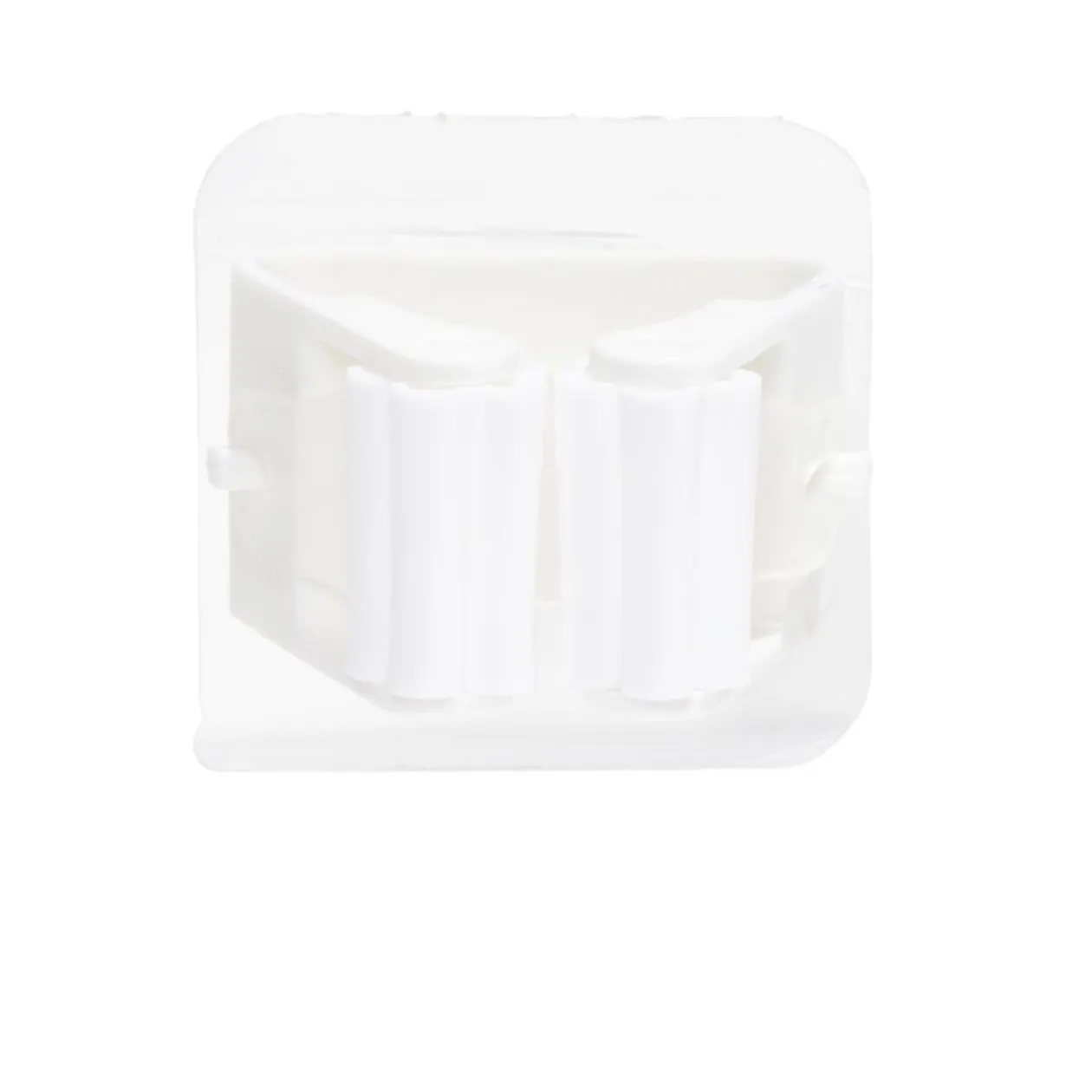 Porte balai adhésif plastique