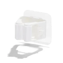 Porte balai adhésif plastique