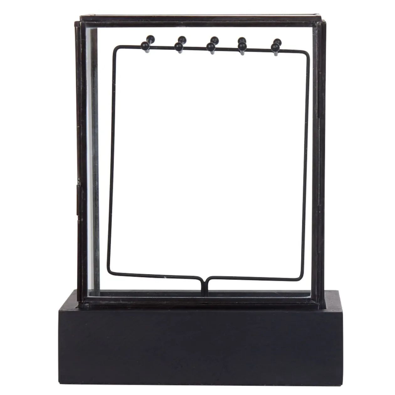 Porte bijoux en forme de coffre en verre collection Urban