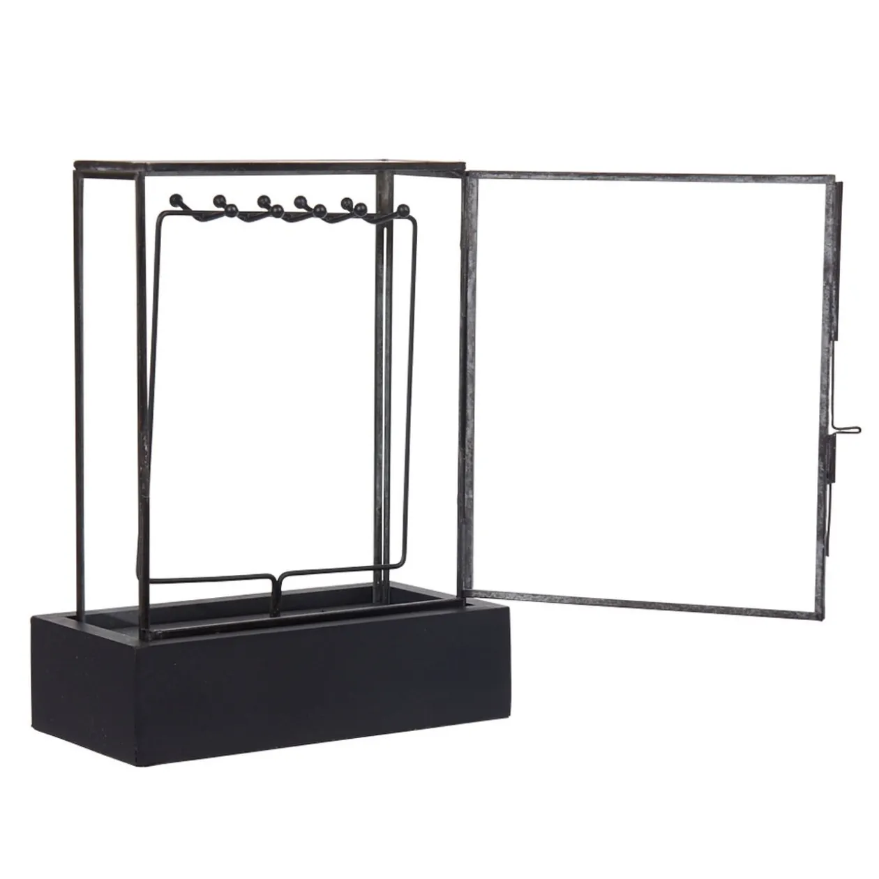 Porte bijoux en forme de coffre en verre collection Urban