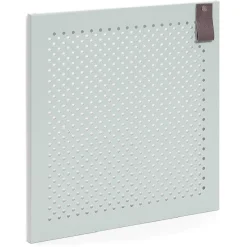 Porte Box Cube métal ajouré blanc