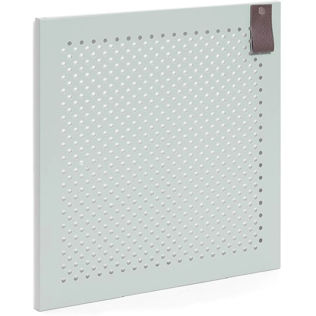 Porte Box Cube métal ajouré blanc