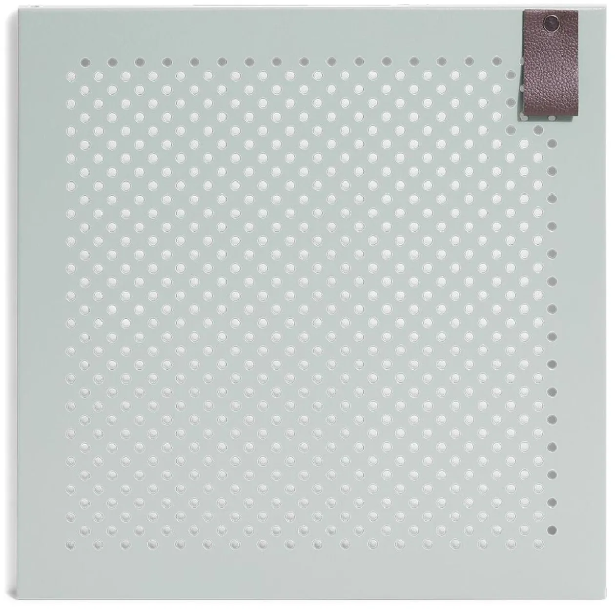 Porte Box Cube métal ajouré blanc