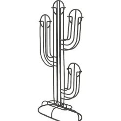Porte capsule café déco en forme de cactus noir